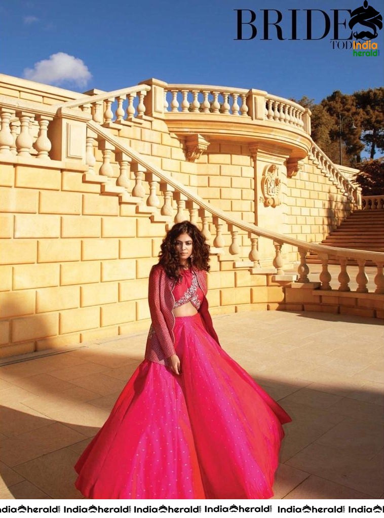Malavika Mohanan Raising the Hotness for Brides Today magazine