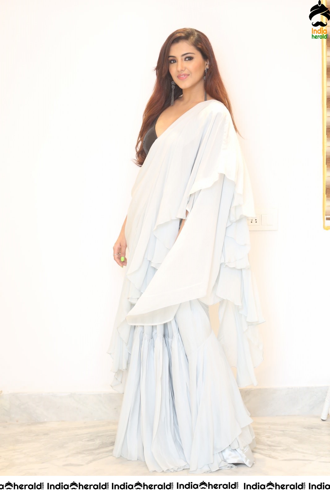 Malavika Sharma Looking Sexy and Angelic in White