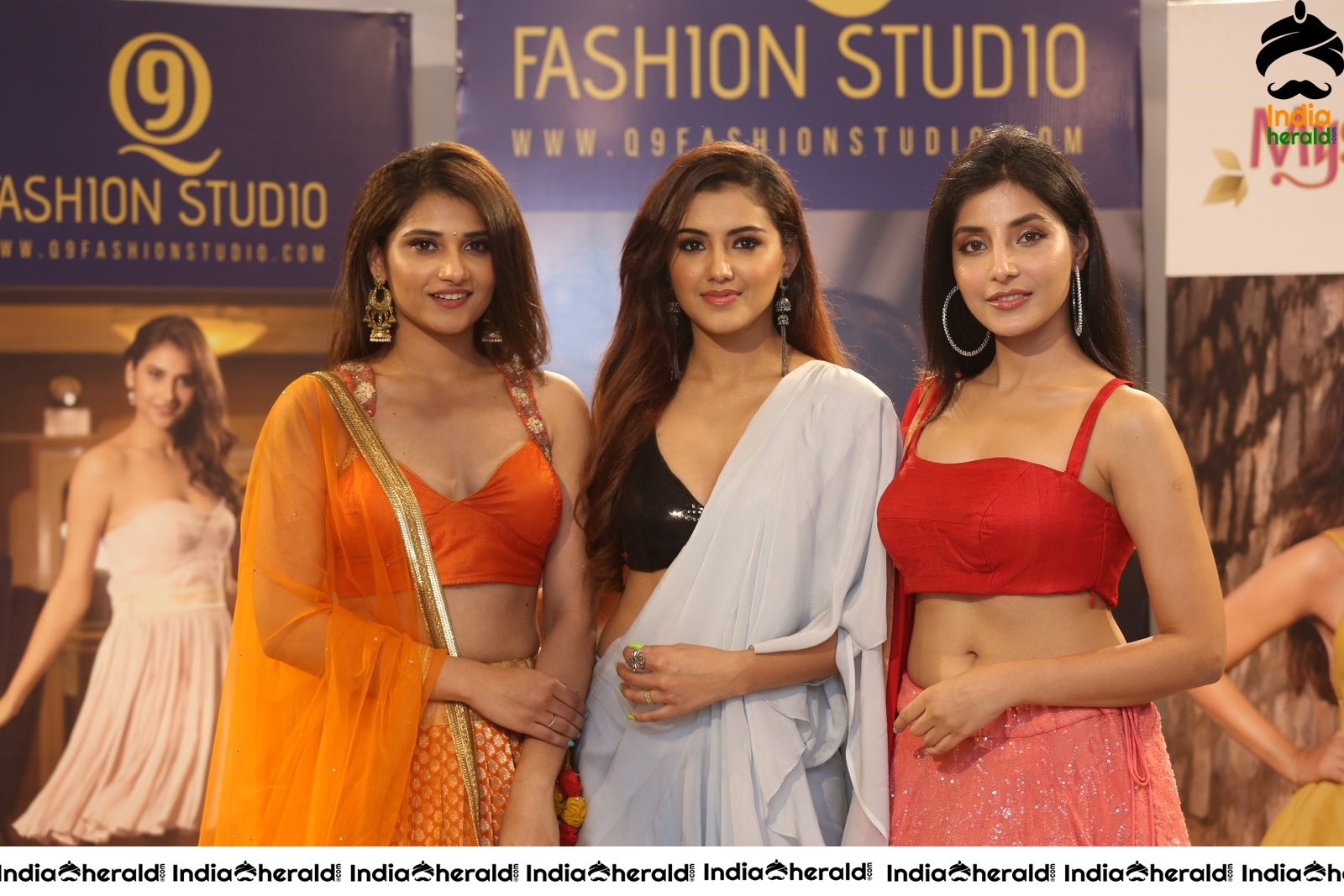 Malvika Sharma Priya Singh and Harshita Gaur Looking Hot Together Set 2