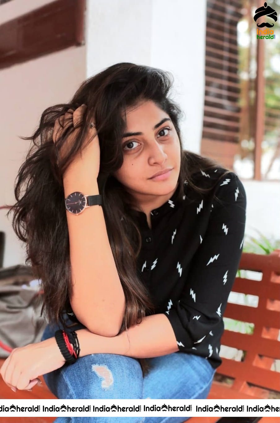 Manjima Mohan Looking Pretty Even Without Any Makeup