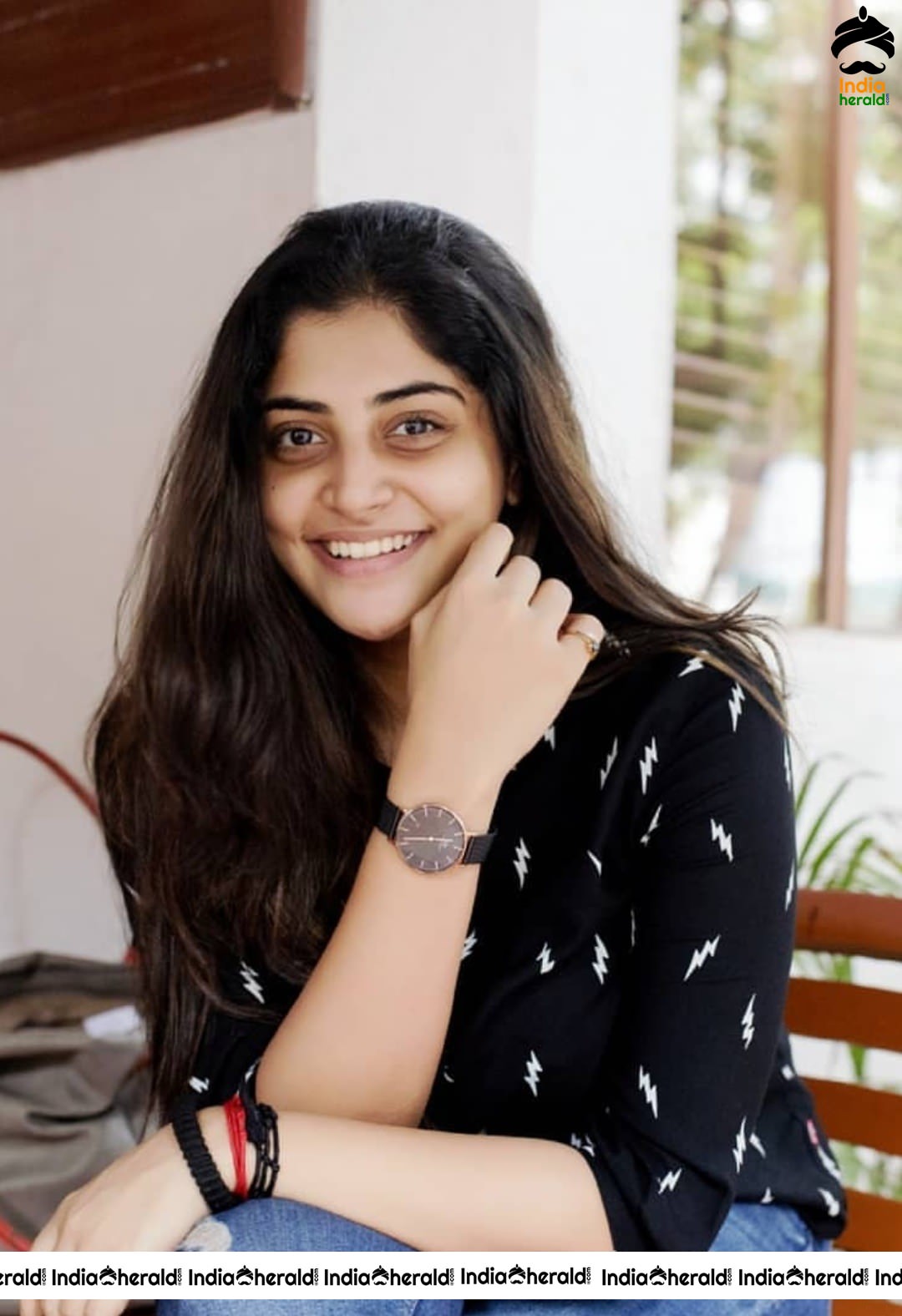 Manjima Mohan Looking Pretty Even Without Any Makeup