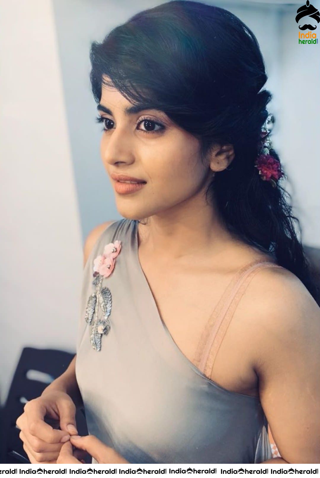 Megha Akash Clicks from the sets of her latest release ENPT