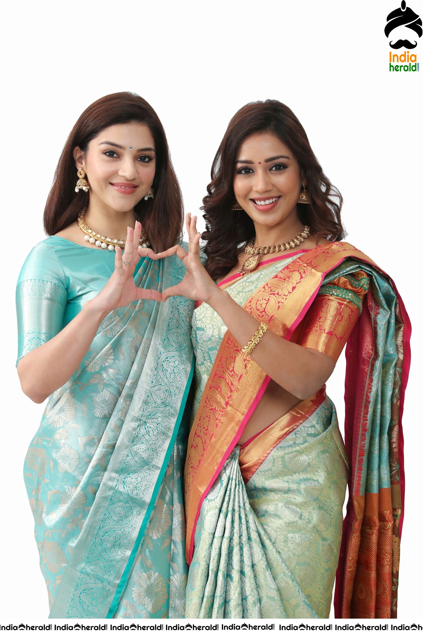 Mehreen Pirzada and Nivetha Pethuraj Photoshoot for a Shopping Mall Ad