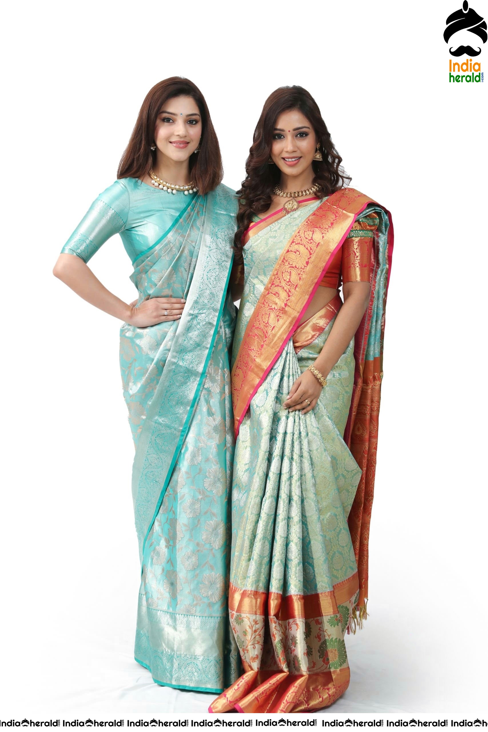 Mehreen Pirzada and Nivetha Pethuraj Photoshoot for a Shopping Mall Ad
