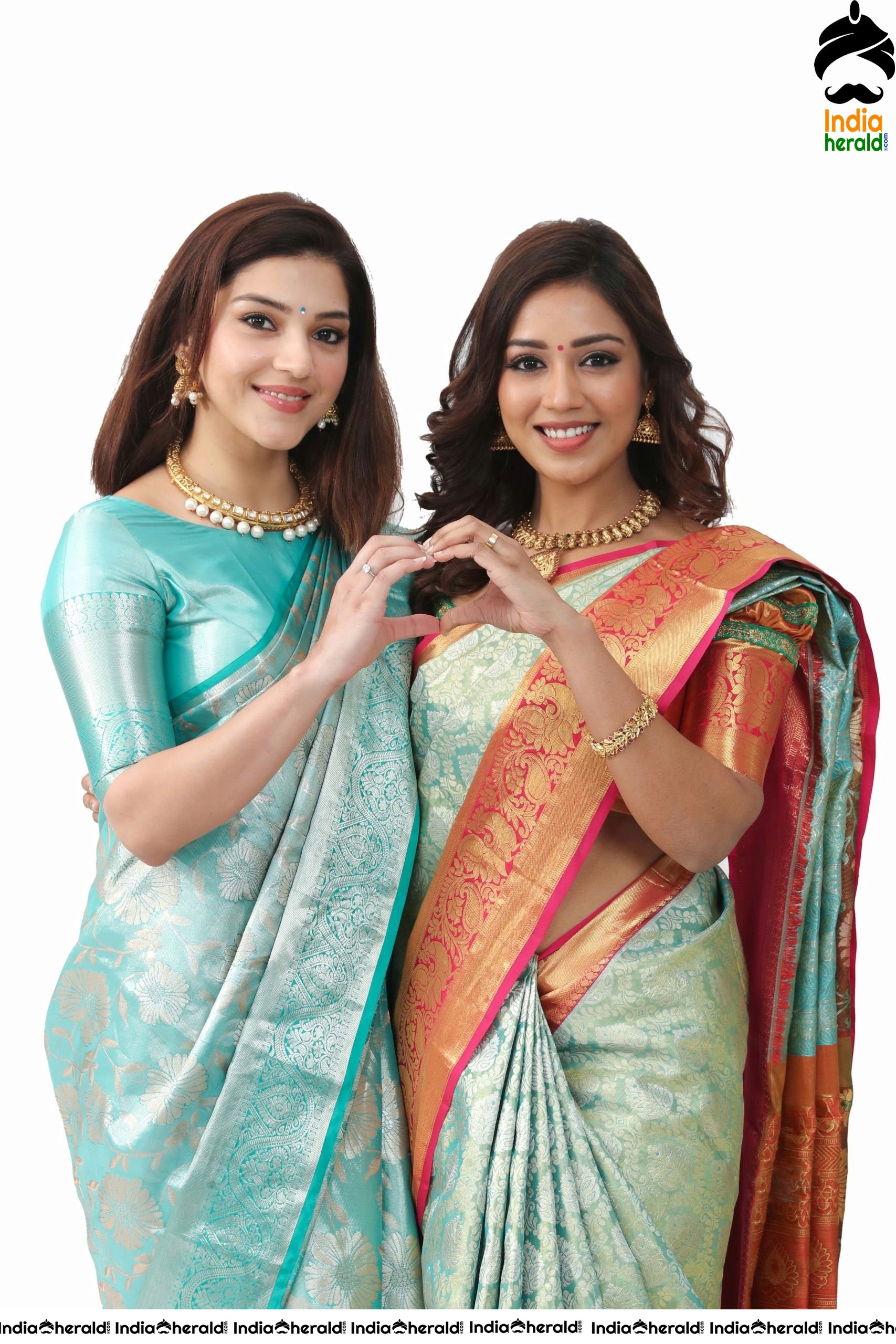 Mehreen Pirzada and Nivetha Pethuraj Photoshoot for a Shopping Mall Ad