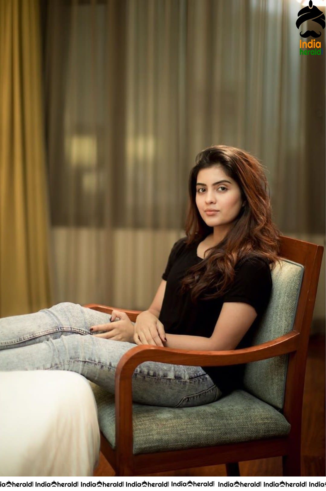 More Cute Photos of Bigil Girl Amritha Aiyer