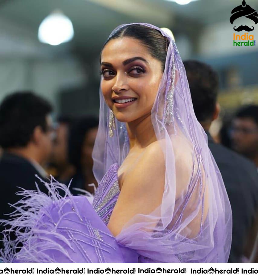 More Tempting Hot Photos Of Deepika Padukone In Purple Sexy Dress IIFA Set 2