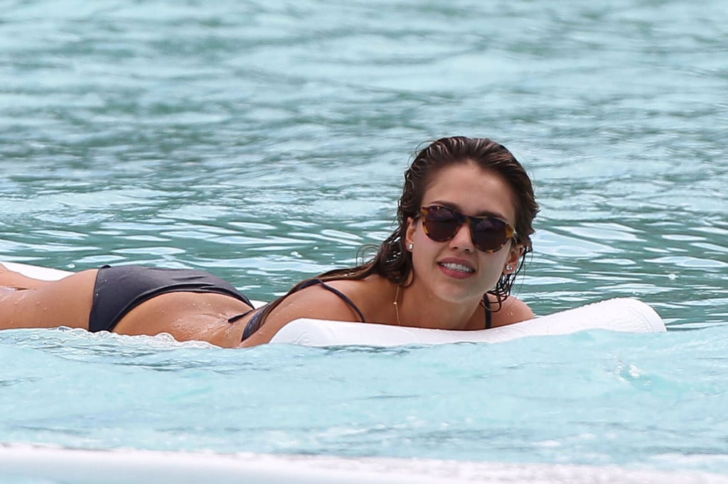 More than 50 Photos Of Jessica Alba In A Hot Lace Bikini