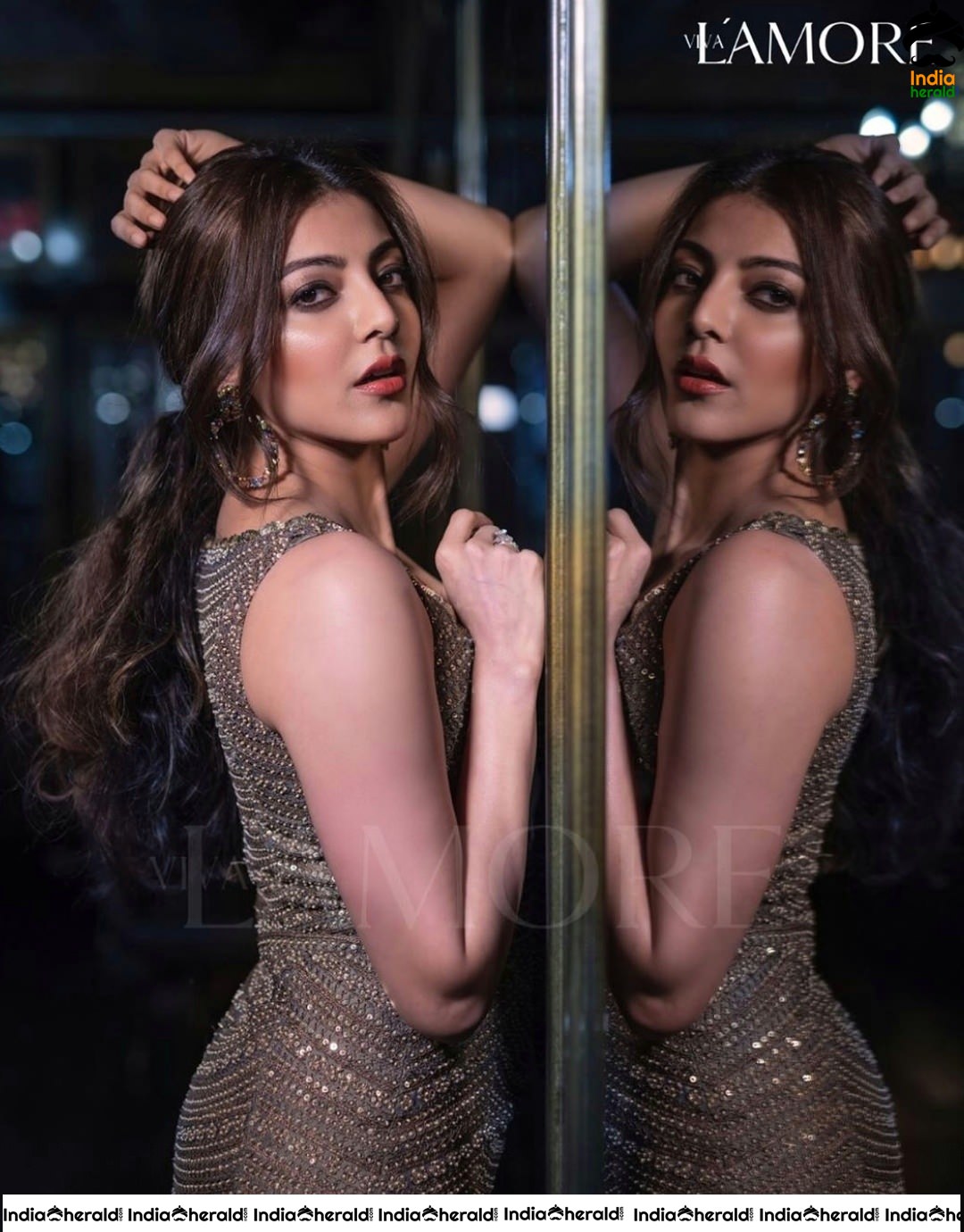 More Unseen Hot Photos Of Kajal Aggarwal From LaMore Magazine