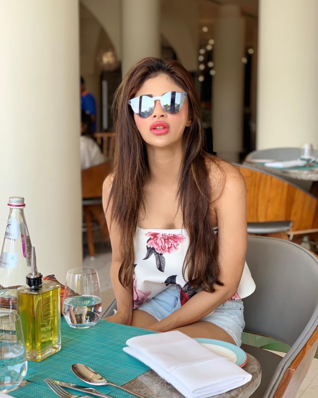 Mouni Roy Sizzling Hot In Casual Dress