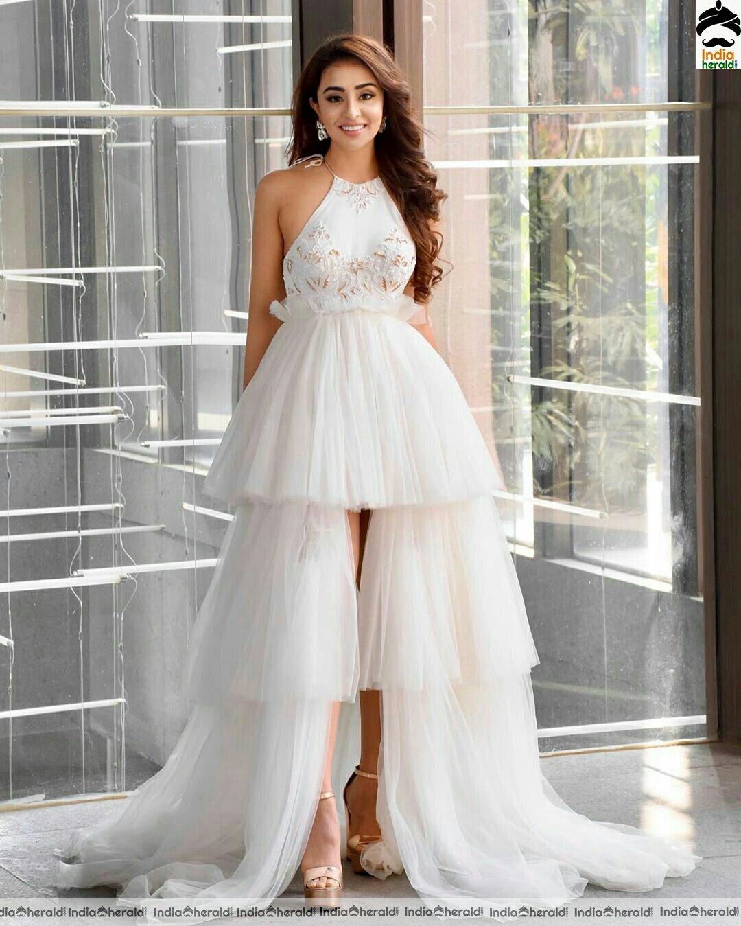 Musskan Sethi Latest Hot White Dress Clicks