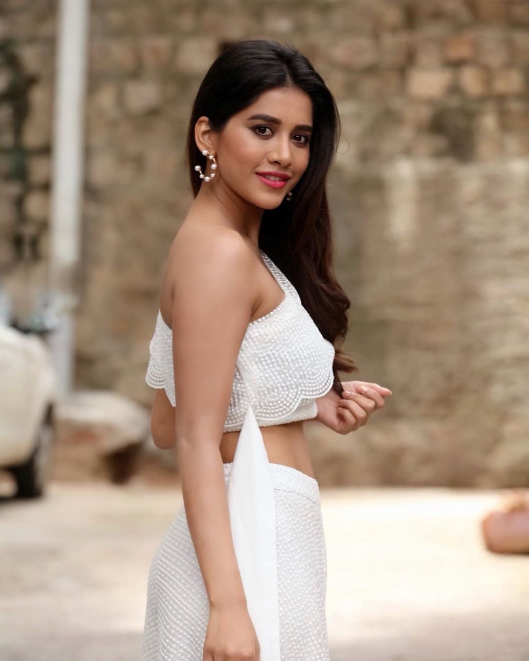 Nabha Exposing Her Navel In Latest Photoshoot