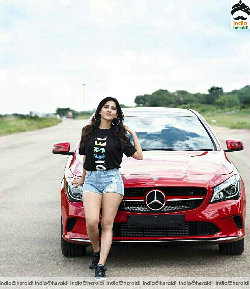 Nabha Natesh Gifts Herself A Mercedes Benz HD Stills