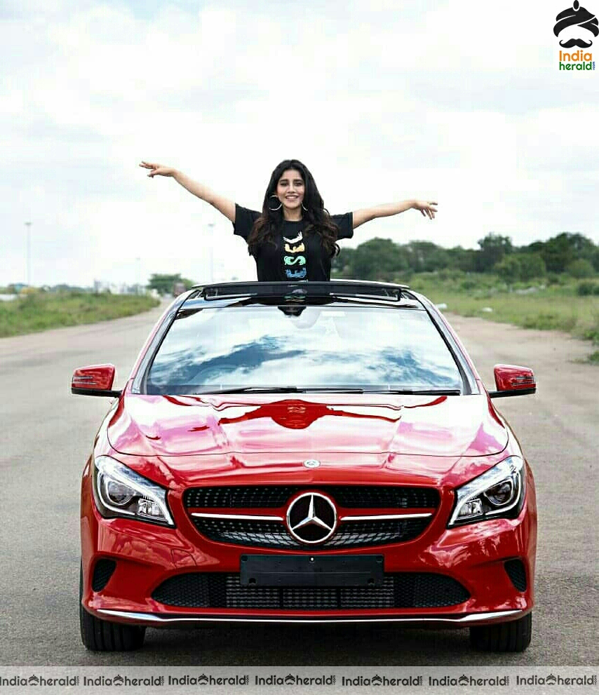 Nabha Natesh Gifts Herself A Mercedes Benz HD Stills