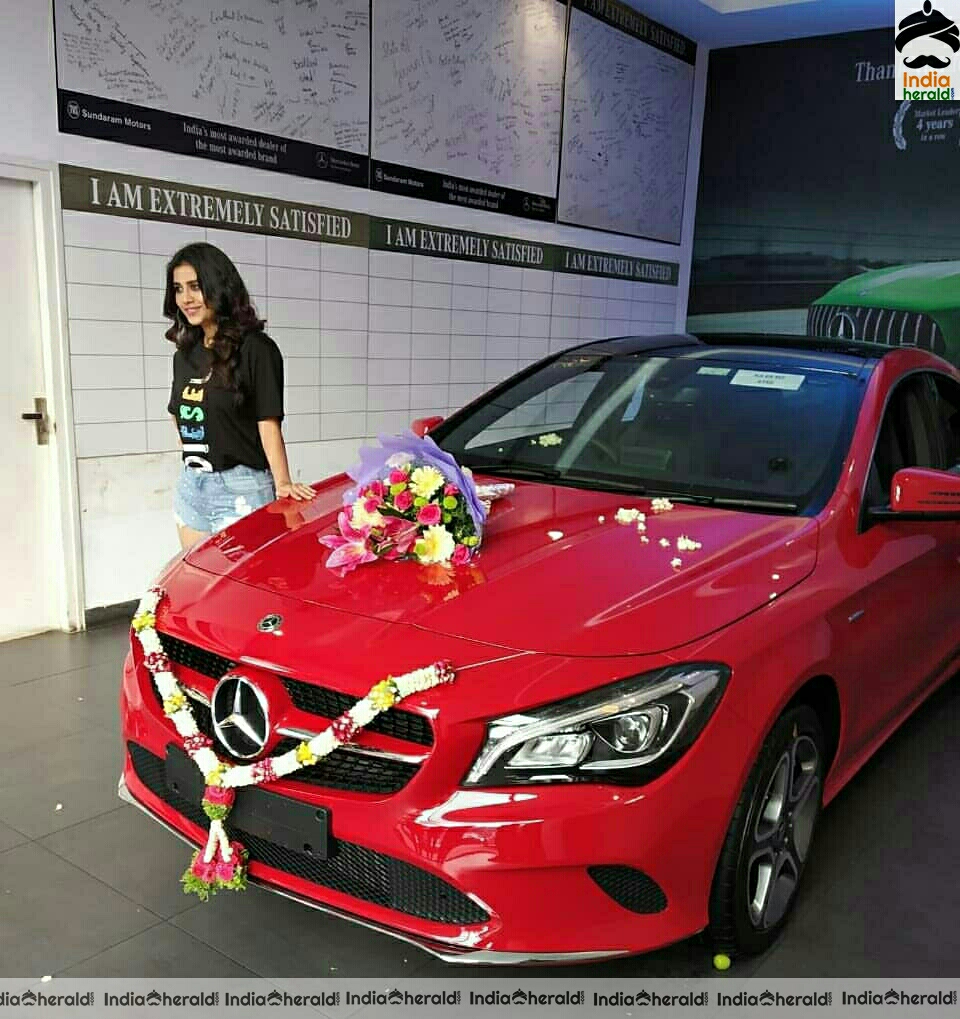 Nabha Natesh Gifts Herself A Mercedes Benz HD Stills