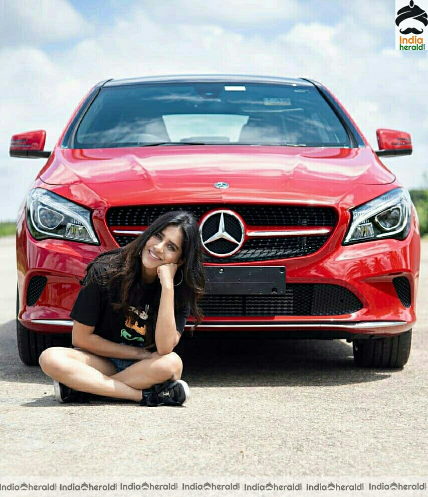 Nabha Natesh Gifts Herself A Mercedes Benz HD Stills