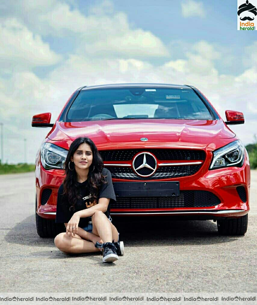 Nabha Natesh Gifts Herself A Mercedes Benz HD Stills