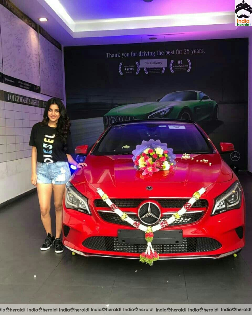 Nabha Natesh Gifts Herself A Mercedes Benz HD Stills