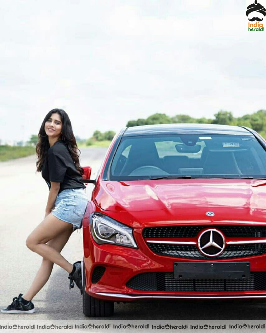 Nabha Natesh Gifts Herself A Mercedes Benz HD Stills