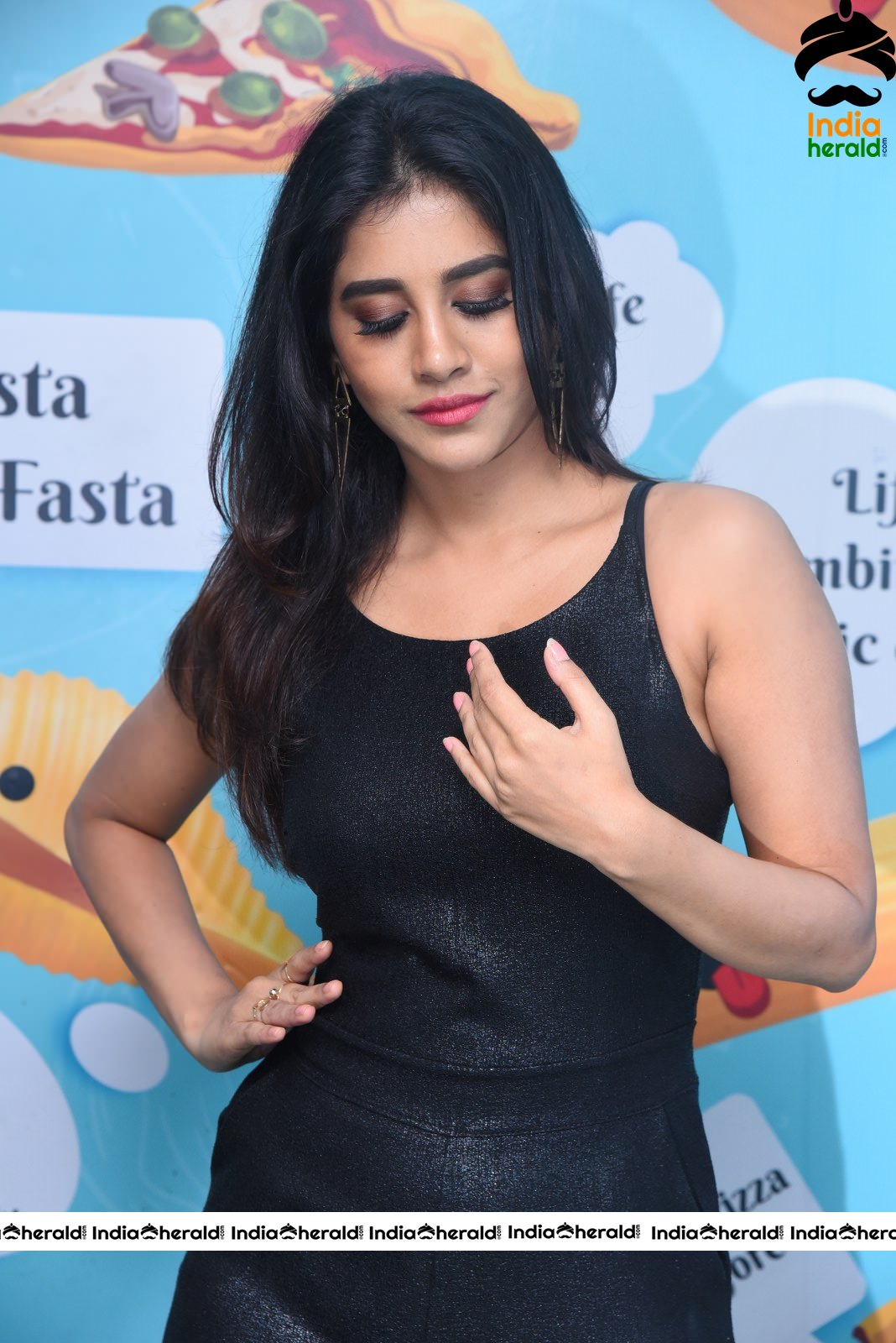 Nabha Natesh Hot Photoshoot Stills Before Santhosham Awards Event Set 1