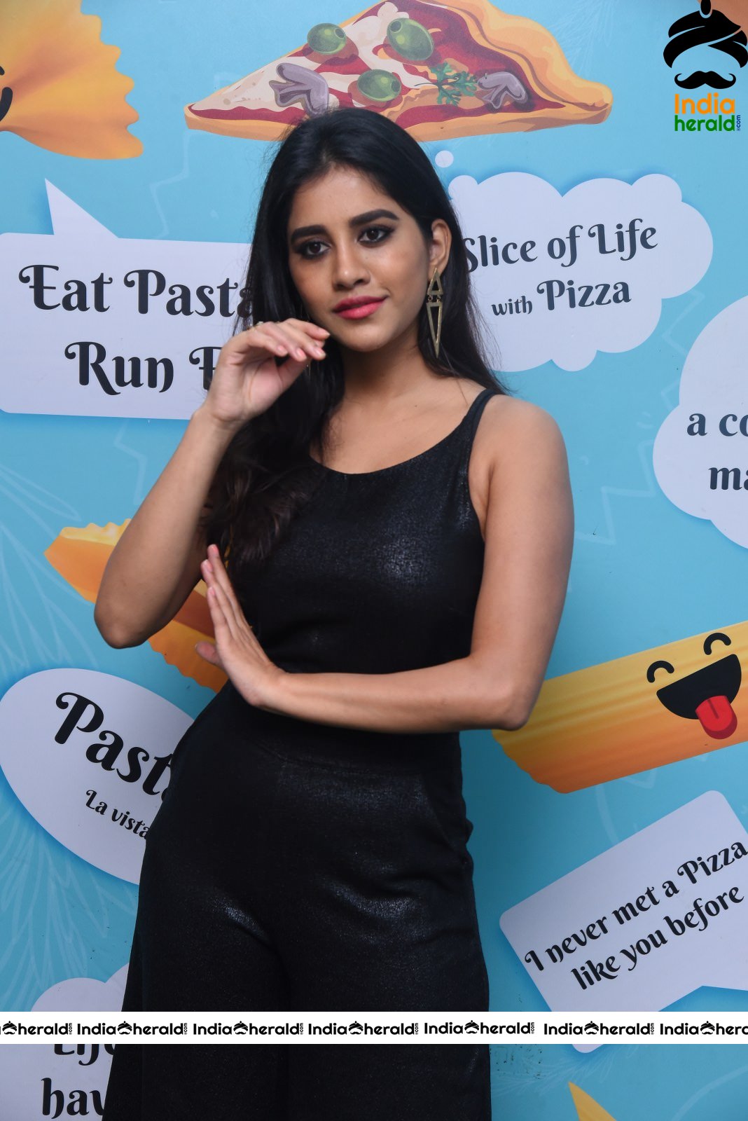 Nabha Natesh Hot Photoshoot Stills Before Santhosham Awards Event Set 4