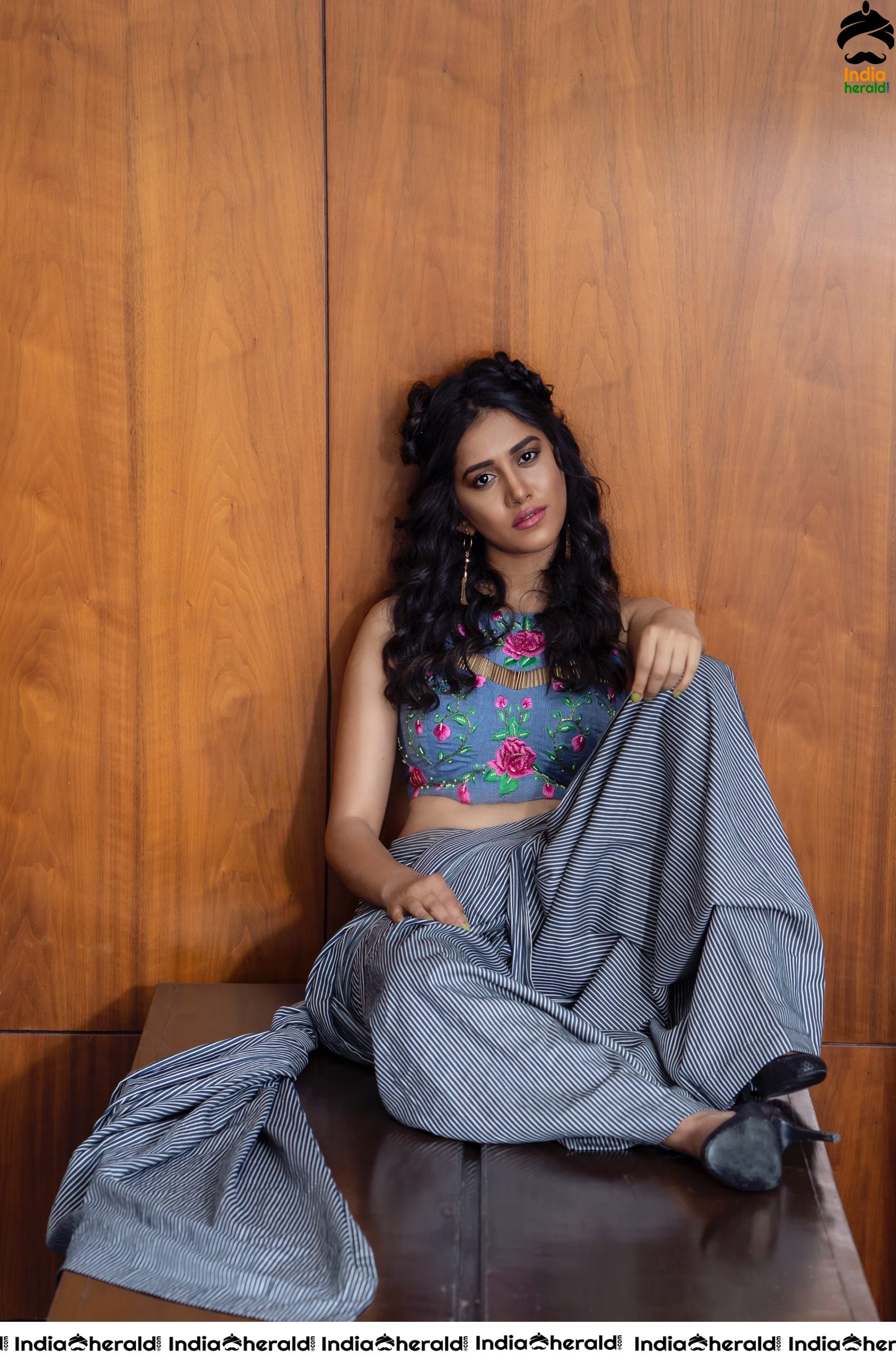 Nabha Natesh Latest Hot Photoshoot Flaunting her Sexy Tempting Midriff and Navel