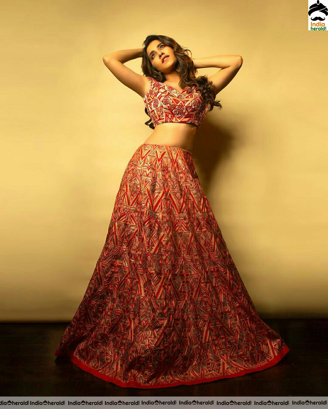 Nabha Natesh Showing A Sexy Hot Tummy In These Latest Photoshoot