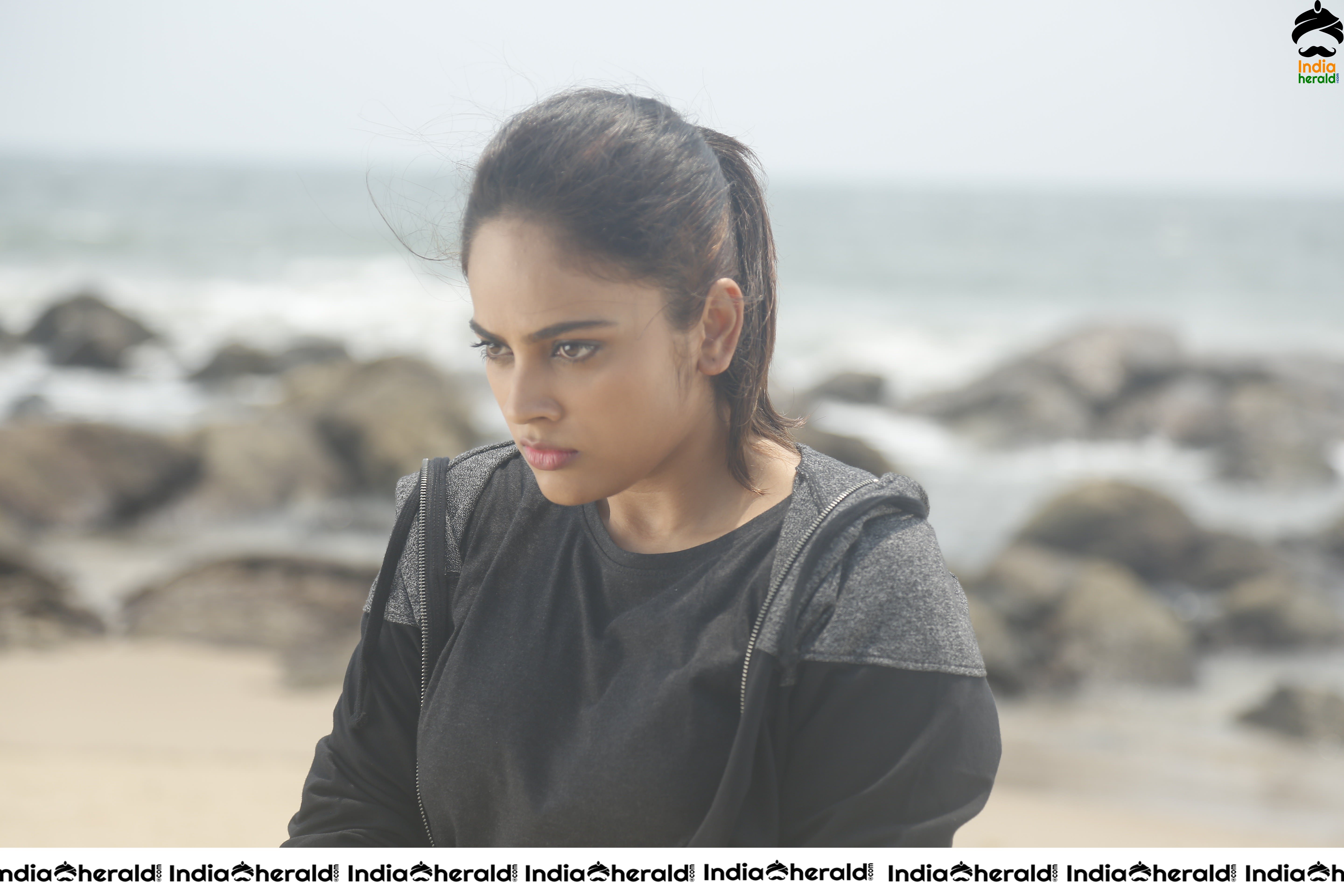 Nandita Swetha Latest Hot UHD Stills in Saree