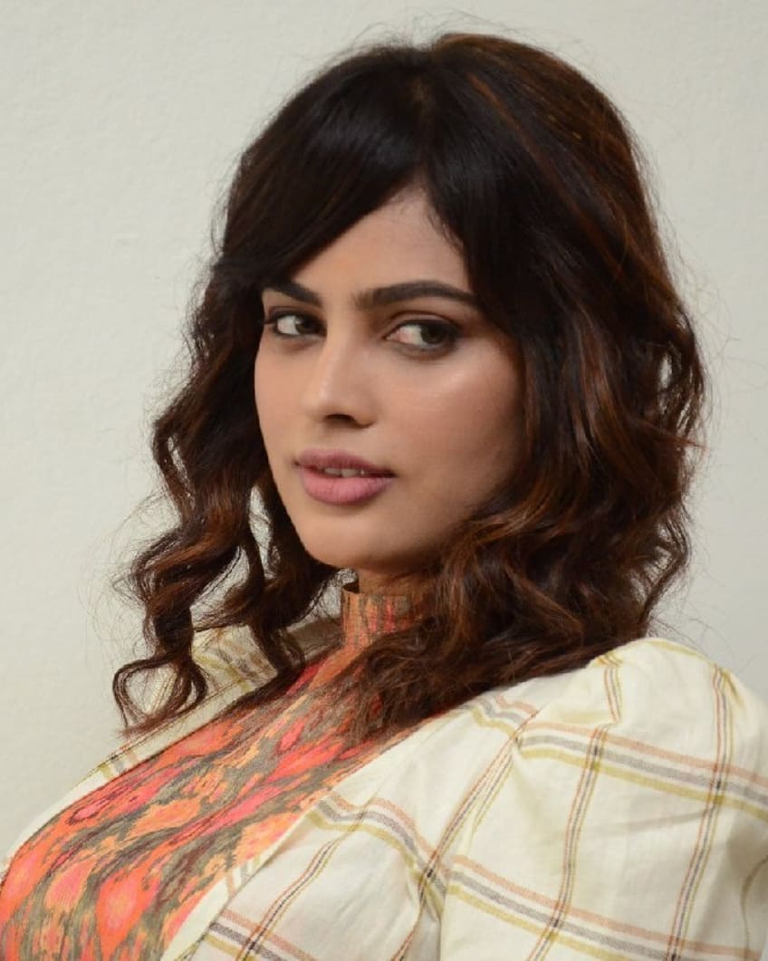 Nandita Swetha Sizzling Hot Photos With Curly Hair