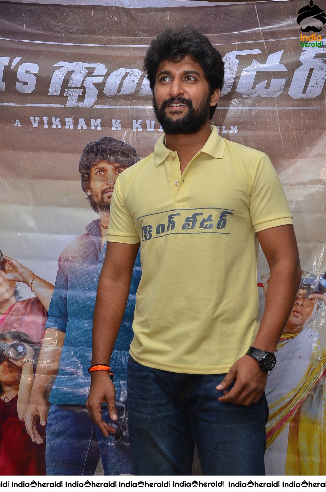 Nani At Gang Leader Press Meet In Rajmundry Set 2