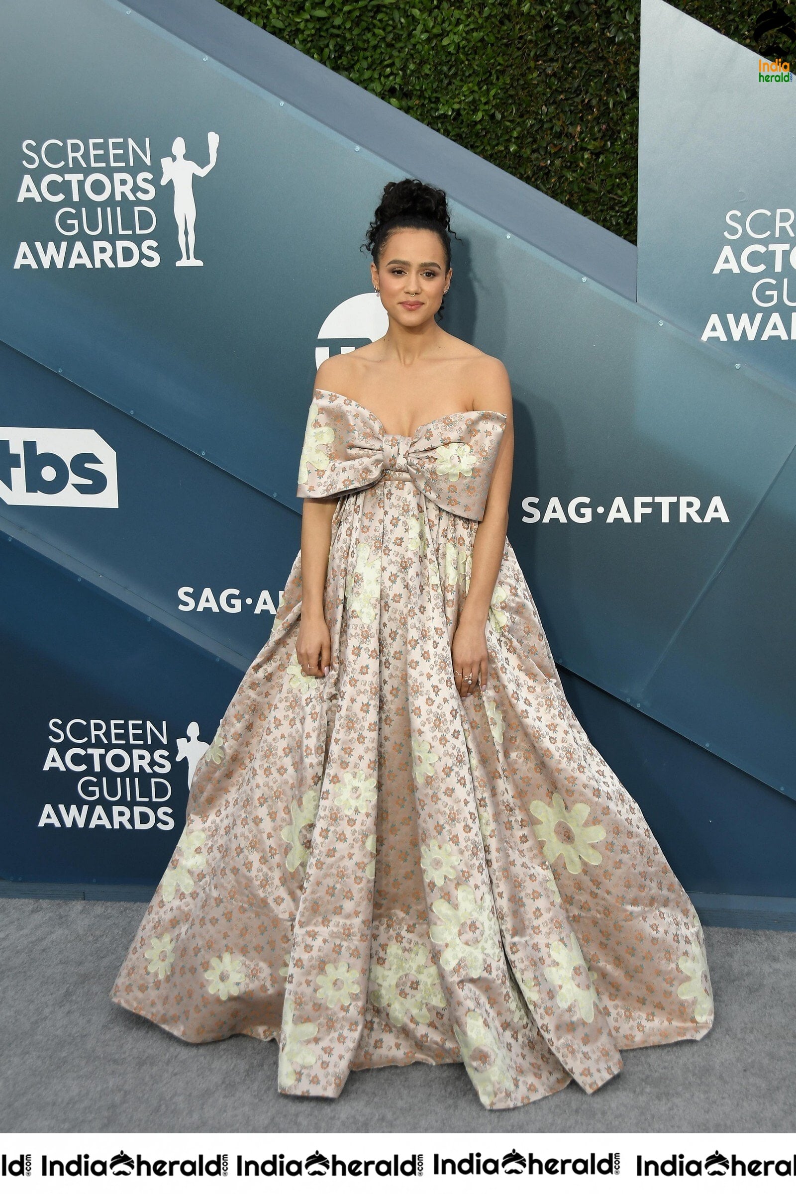 Nathalie Emmanuel at 26th Annual Screen Actors Guild Awards Shrine Auditorium in LA Set 1