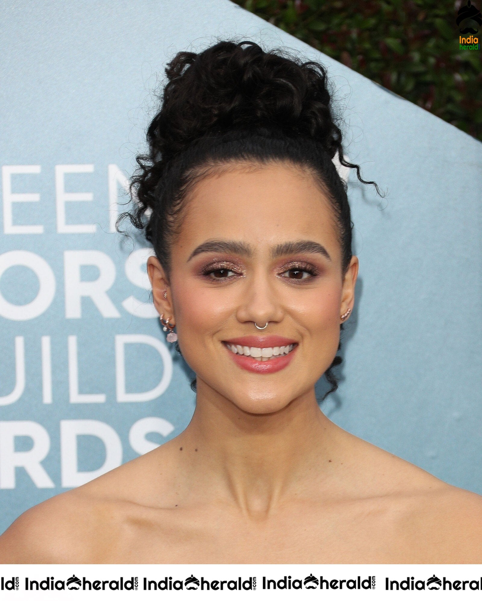 Nathalie Emmanuel at 26th Annual Screen Actors Guild Awards Shrine Auditorium in LA Set 1