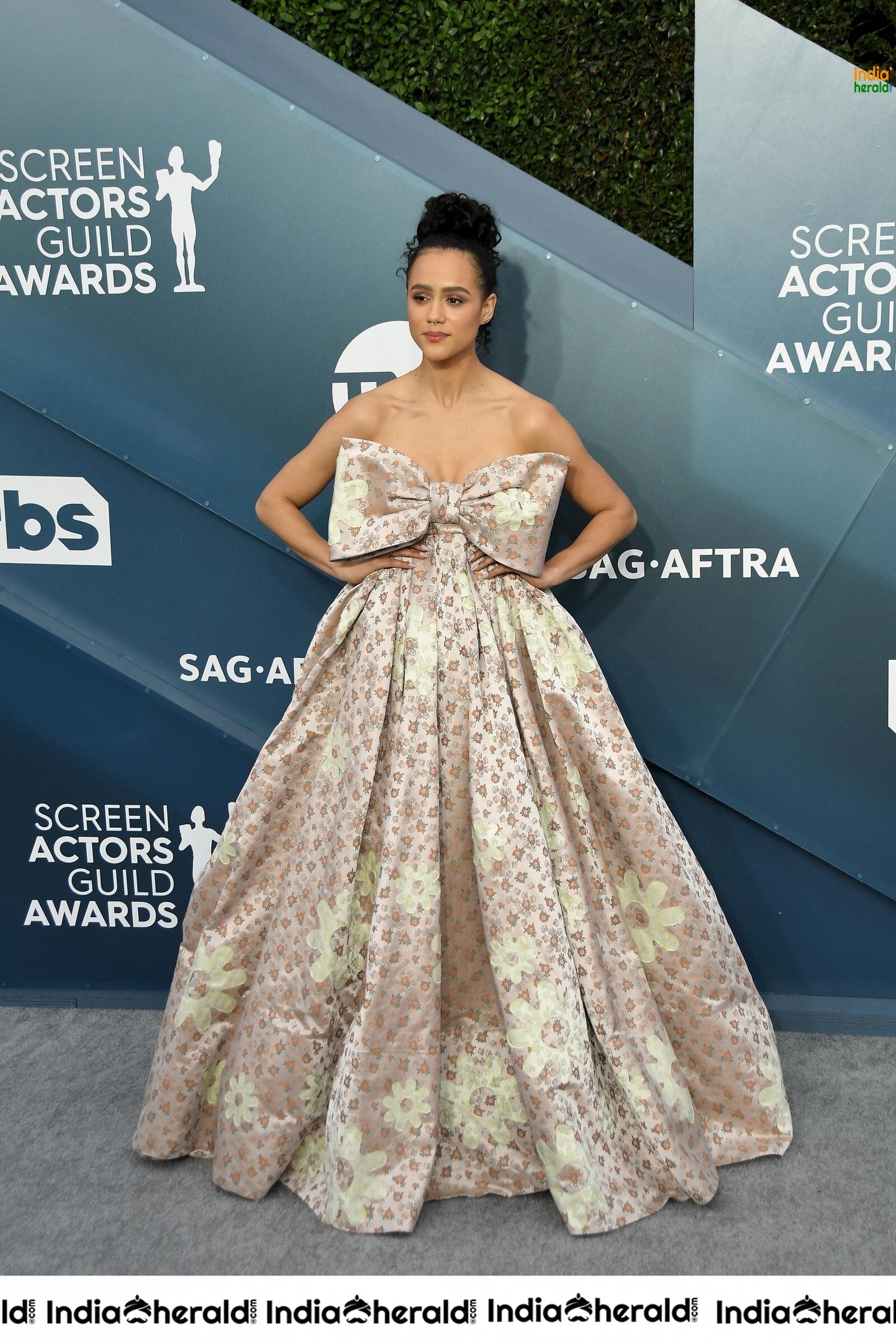 Nathalie Emmanuel at 26th Annual Screen Actors Guild Awards Shrine Auditorium in LA Set 1
