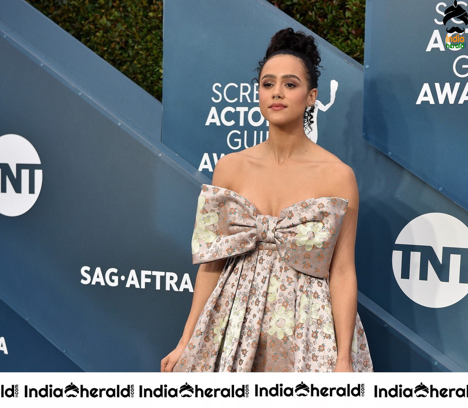 Nathalie Emmanuel at 26th Annual Screen Actors Guild Awards Shrine Auditorium in LA Set 2