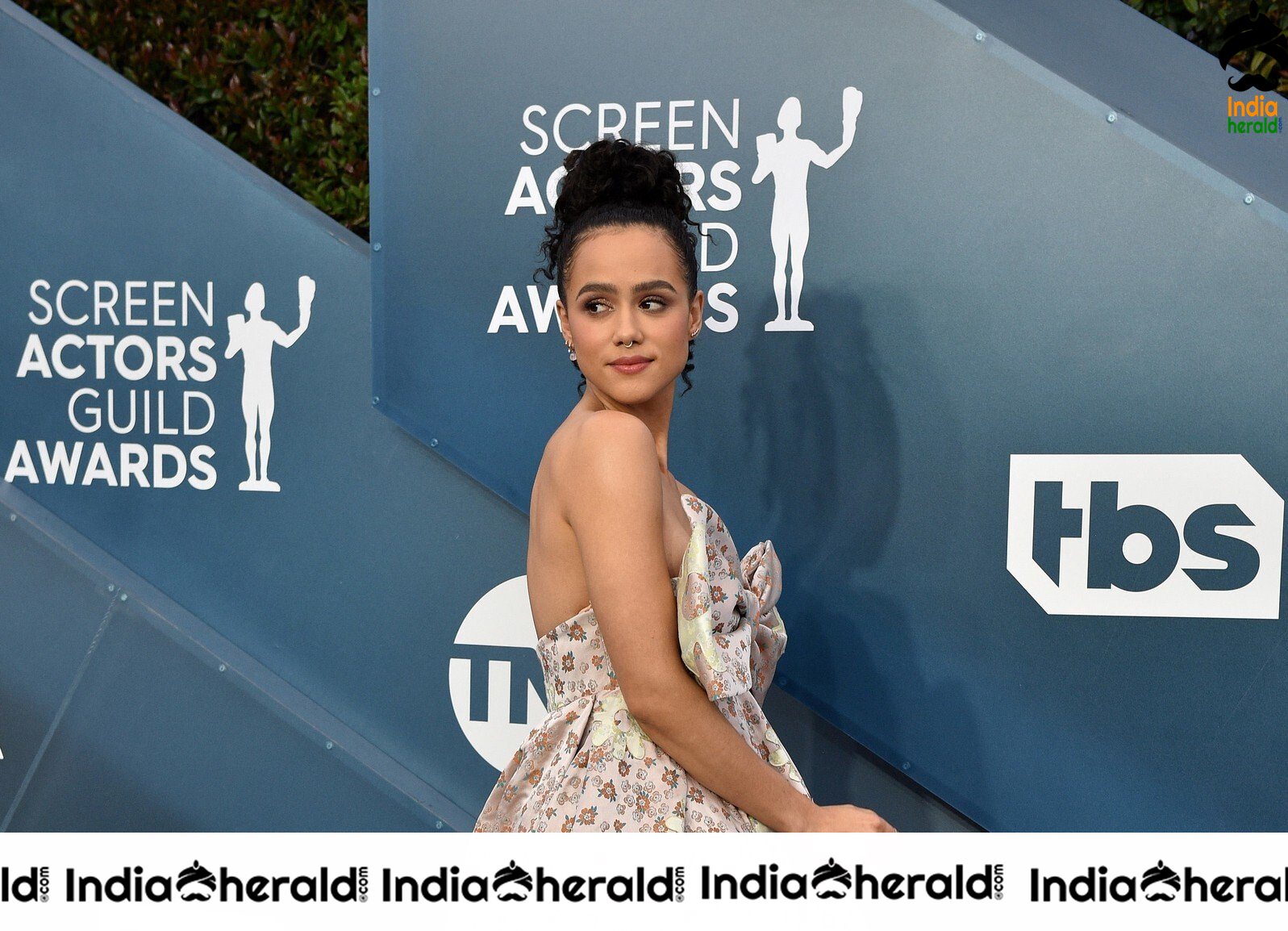 Nathalie Emmanuel at 26th Annual Screen Actors Guild Awards Shrine Auditorium in LA Set 2