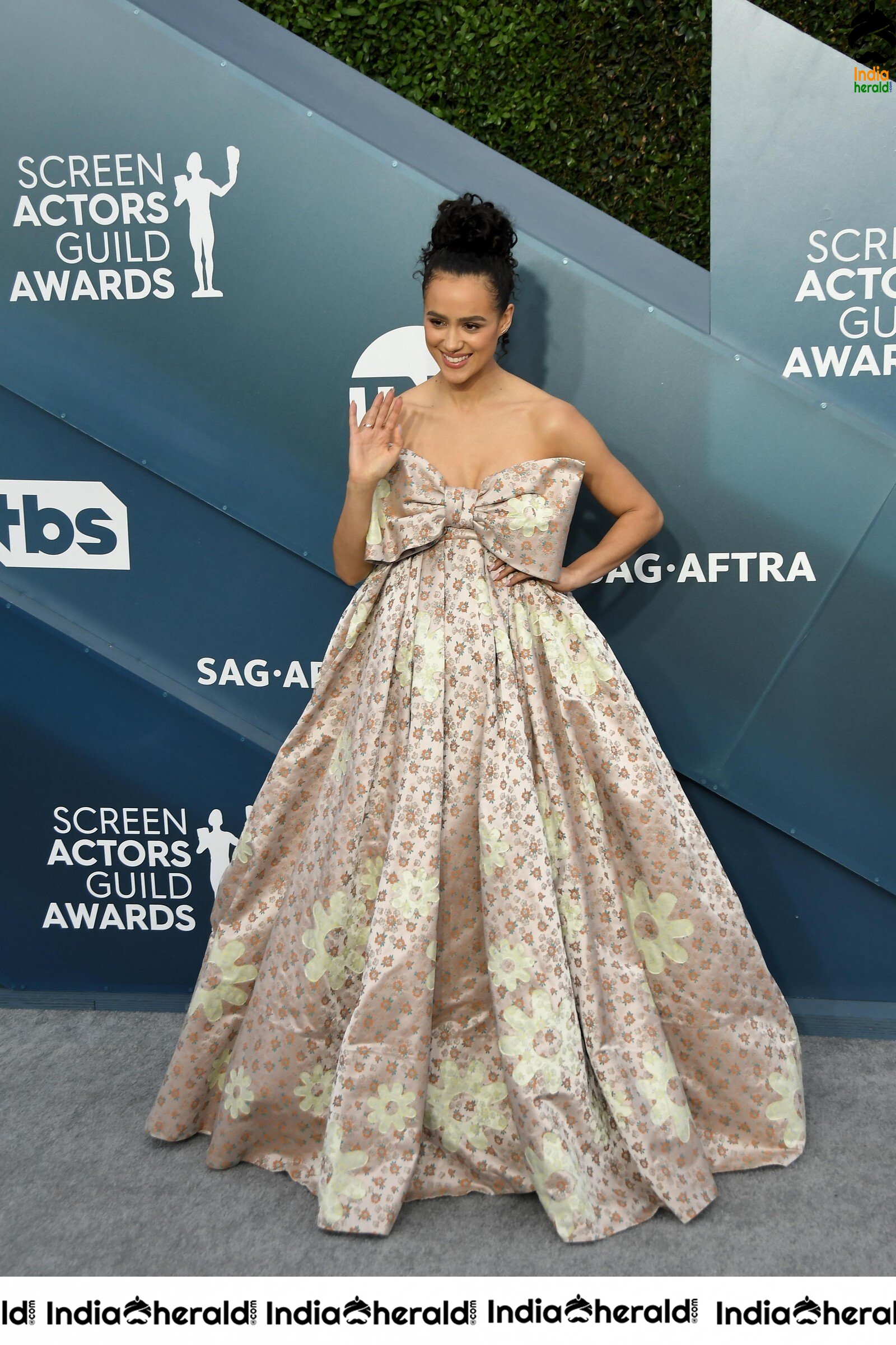 Nathalie Emmanuel at 26th Annual Screen Actors Guild Awards Shrine Auditorium in LA Set 2
