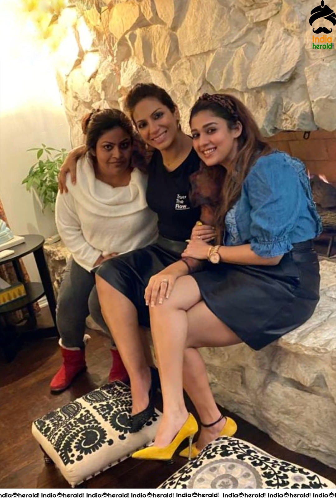 Nayantara and Vignesh Shivn enjoying Thanksgiving Dinner with friends in California