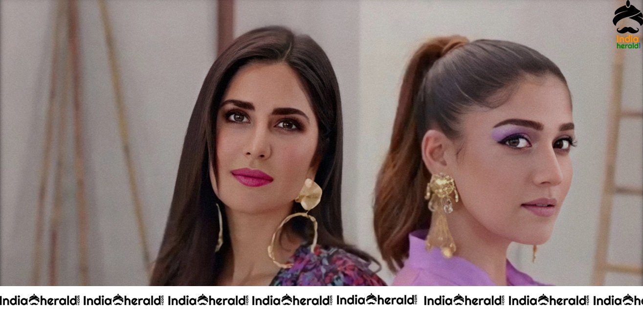 Nayanthara and Katrina Kaif for Kay Beauty Products