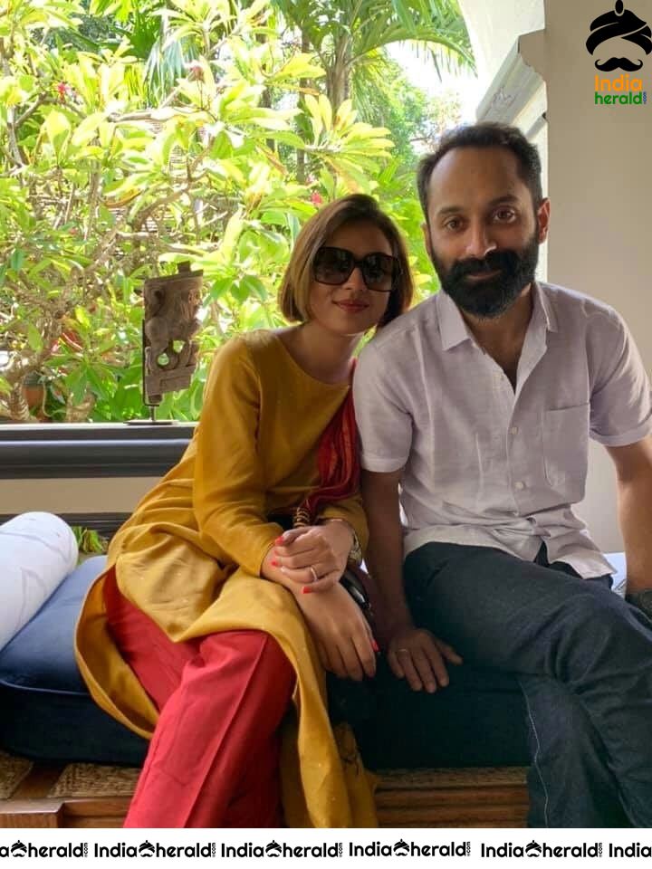 Nazriya Nazim Latest Cute Photos In Her New Hairstyle With Hubby