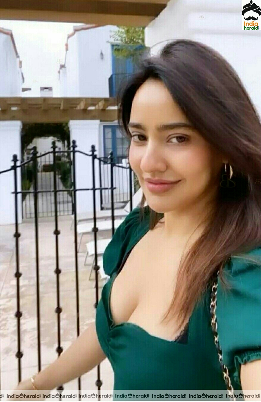 Neha Sharma Hot In Green Dress Stills