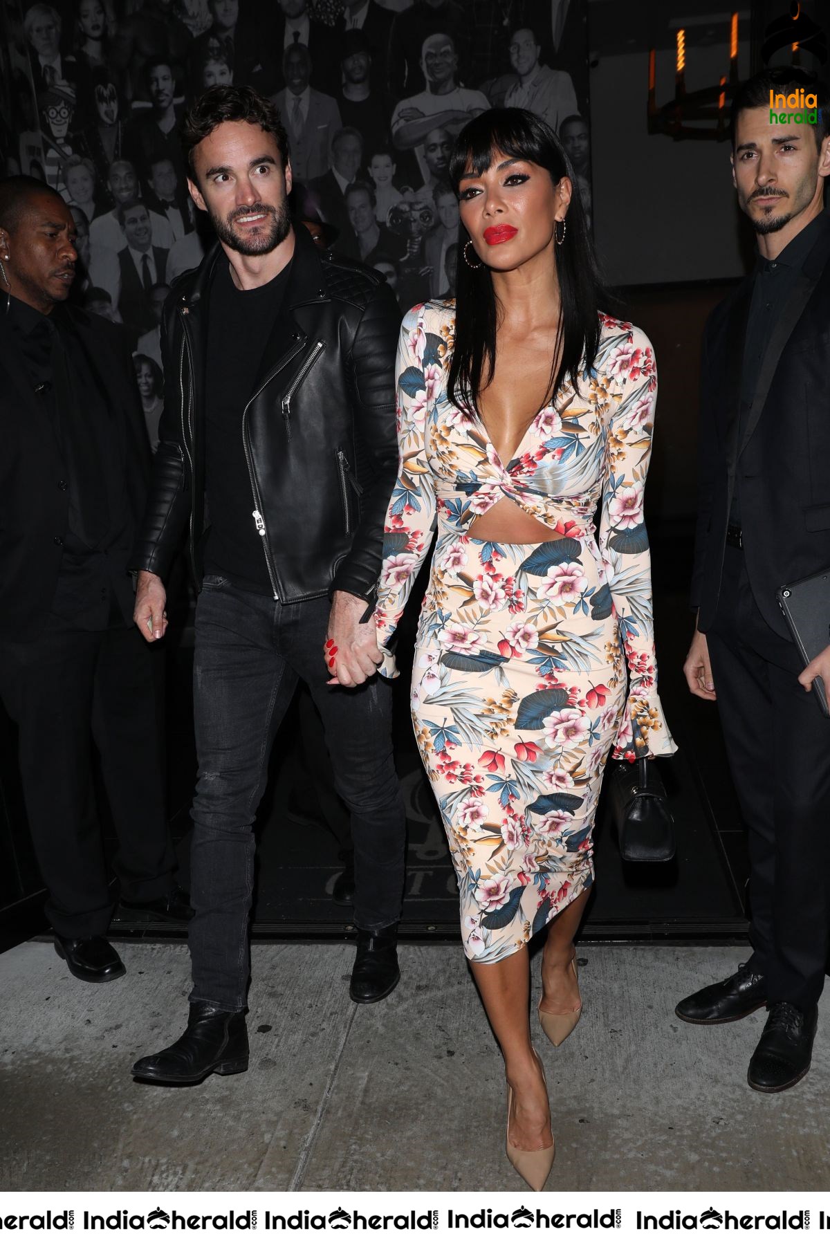 Nicole Scherzinger Caught by Paparazzi At Catch LA in West Hollywood