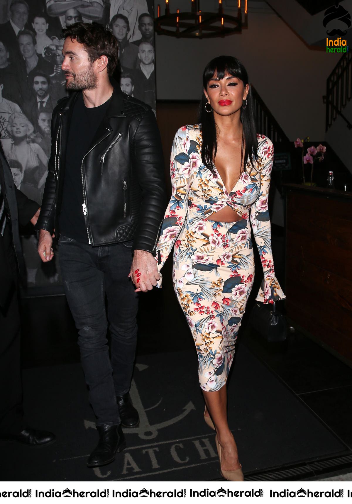 Nicole Scherzinger Caught by Paparazzi At Catch LA in West Hollywood