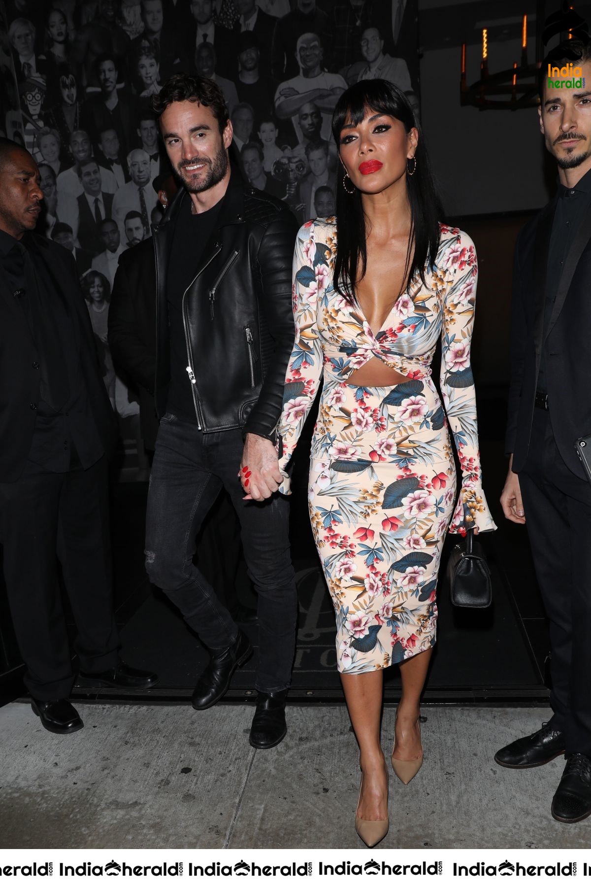 Nicole Scherzinger Caught by Paparazzi At Catch LA in West Hollywood