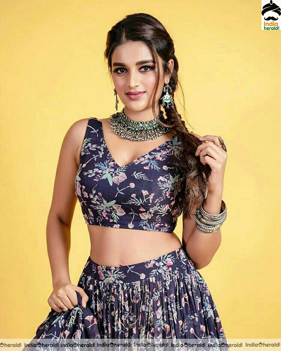 Niddhi Agerwal Hot Compilation Photo Stills