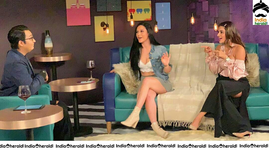 Nidhhi At Renil Abraham Tv Show