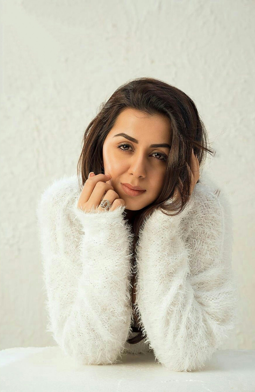 Nikki Galrani In Her Winter Dress For A Photo Shoot