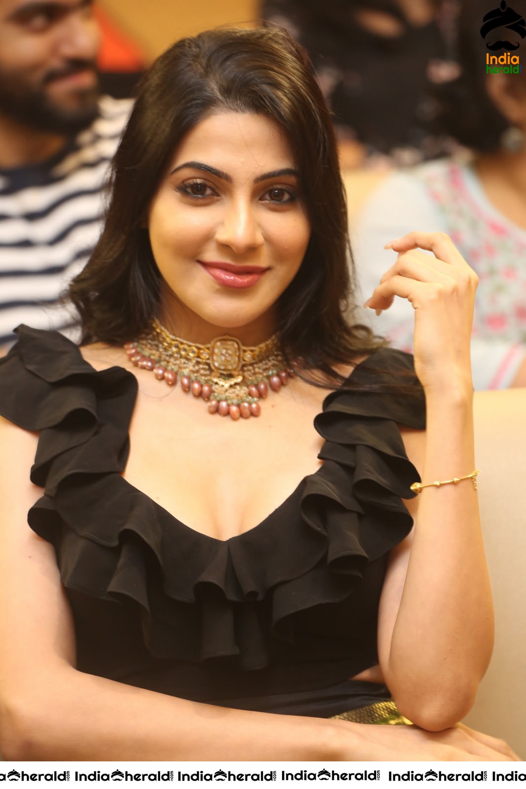 Nikki Tamboli Looking So Tempting in Black at TM Event Set 1