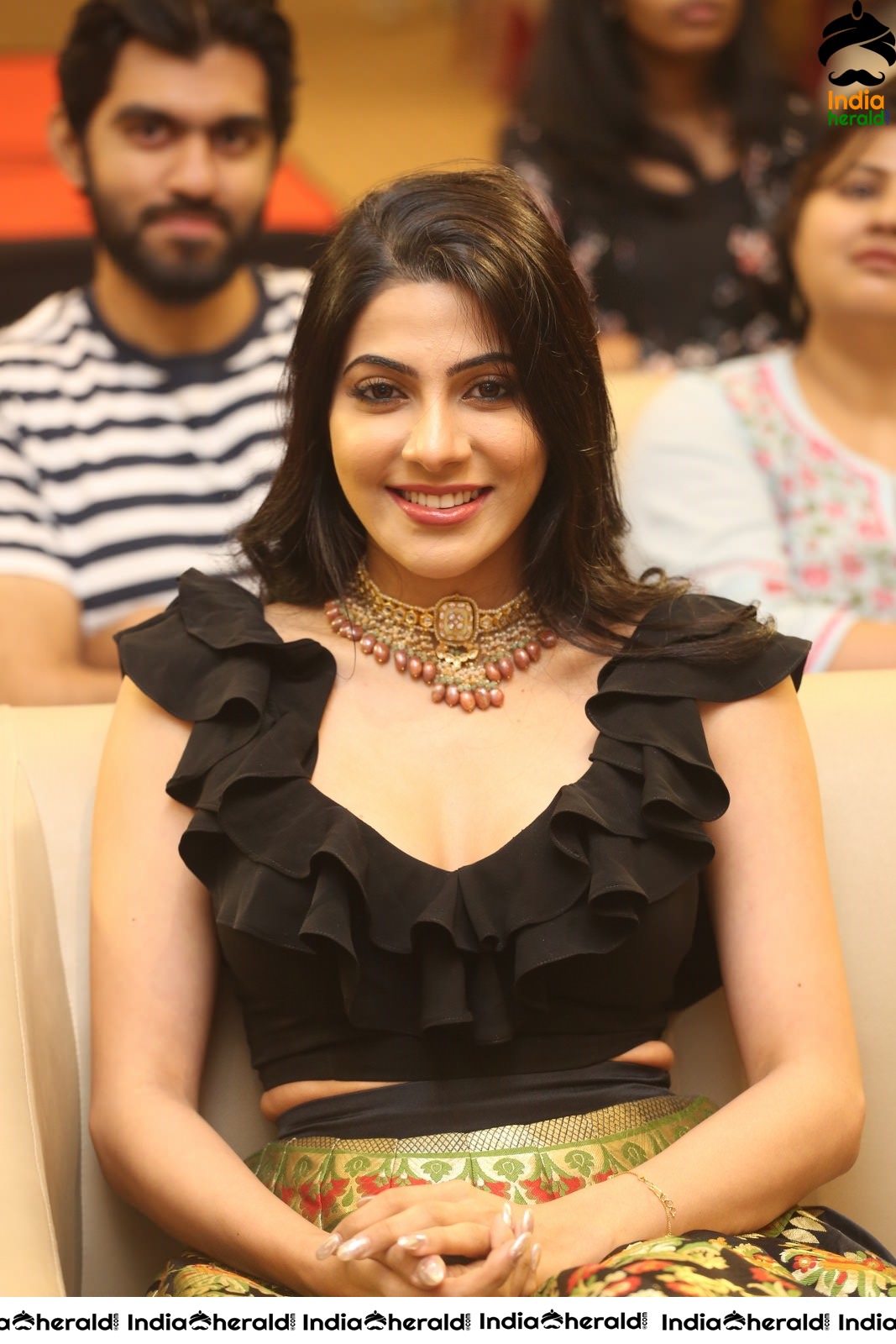 Nikki Tamboli Looking So Tempting in Black at TM Event Set 1