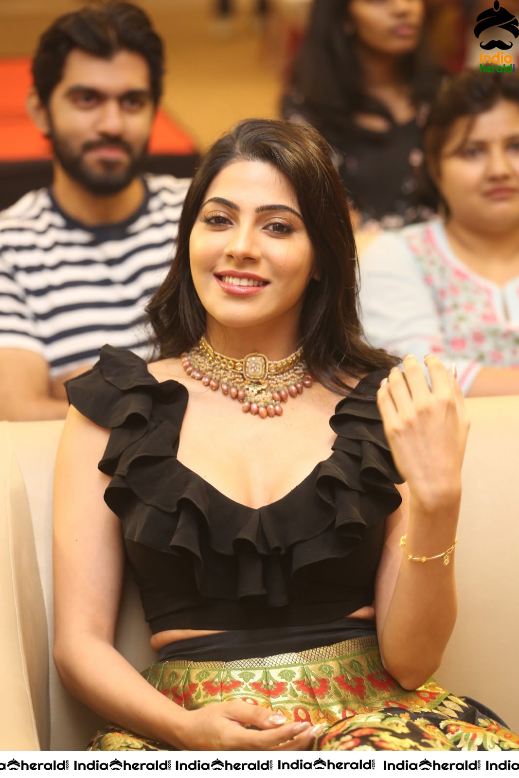 Nikki Tamboli Looking So Tempting in Black at TM Event Set 1