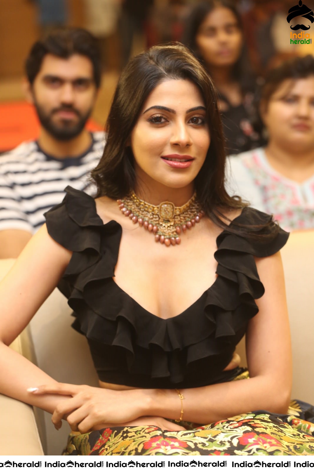 Nikki Tamboli Looking So Tempting in Black at TM Event Set 2